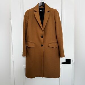 Zara cognac Coat